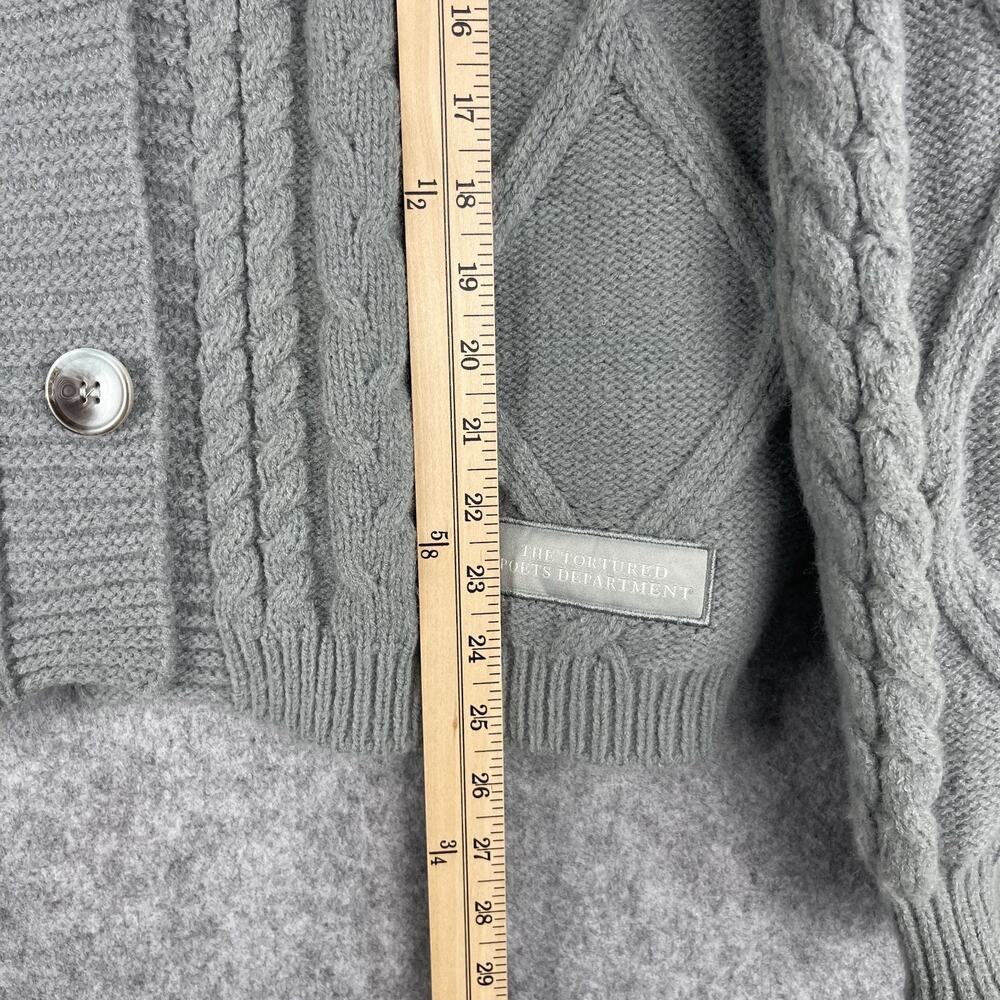 Taylor Swift The Tortured Poets Department Cardigan Sweater Womens XS Small Gray - Picture 10 of 16